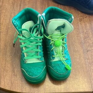 Disney Toy Story Adidas Rex Green High-Top Sneakers